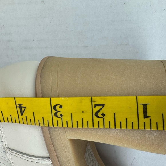 Dolce Vita Women's Caster Size 9Ivory Soft Leather Platform Ankle Boots - Picture 12 of 12